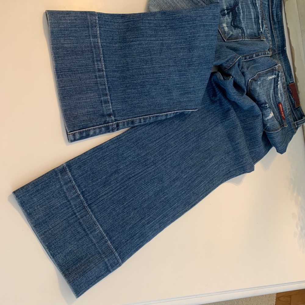 👖 Blue 2 Cropped Jeans - Picture 9 of 13